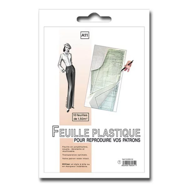 Papier plastique pour patron 1M50