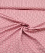 Tissu popeline de coton Umbrella pink
