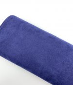 Tissu velours côtelé couleur bleu cobalt