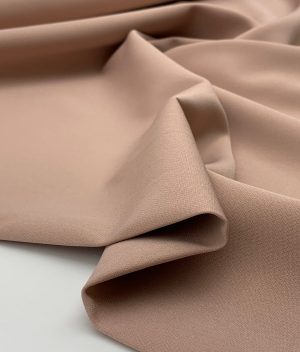 Tissu Bi-stretch Milano vieux rose