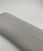 Tissu double gaze de coton uni - Beige terreux