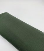 Tissu double gaze de coton uni - vert khaki