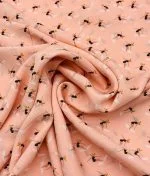 Tissu viscose surfeuse rétro by Penelope