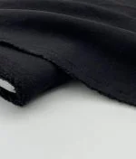 Tissu viscose lin johanna noir