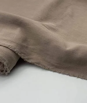 Tissu viscose lin johanna taupe